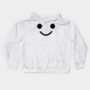 Smiling Minifig Face Kids Hoodie